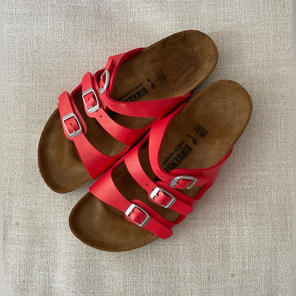 Red Birkenstock